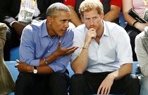 Leaders should combat social media misuse, Obama tells Prince Harry