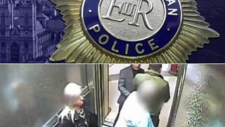 شاهد: عصابة تخدع عجوز بريطانية وتسرق حقيبتها من داخل مصعد