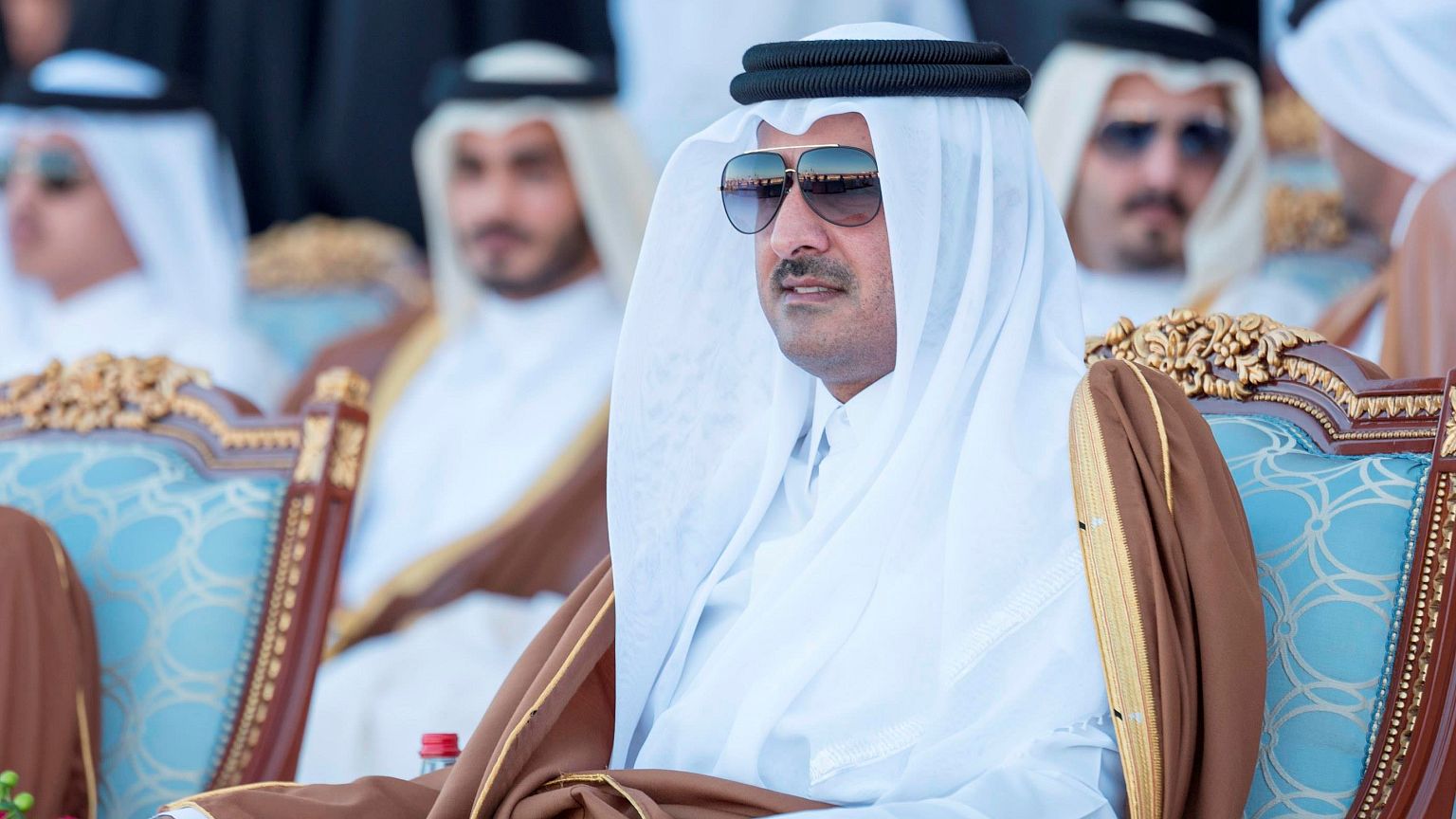Qatar’s Emir attends Qatar's National Day celebrations in Doha