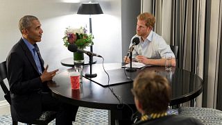 Barack Obama interviewé par le prince Harry