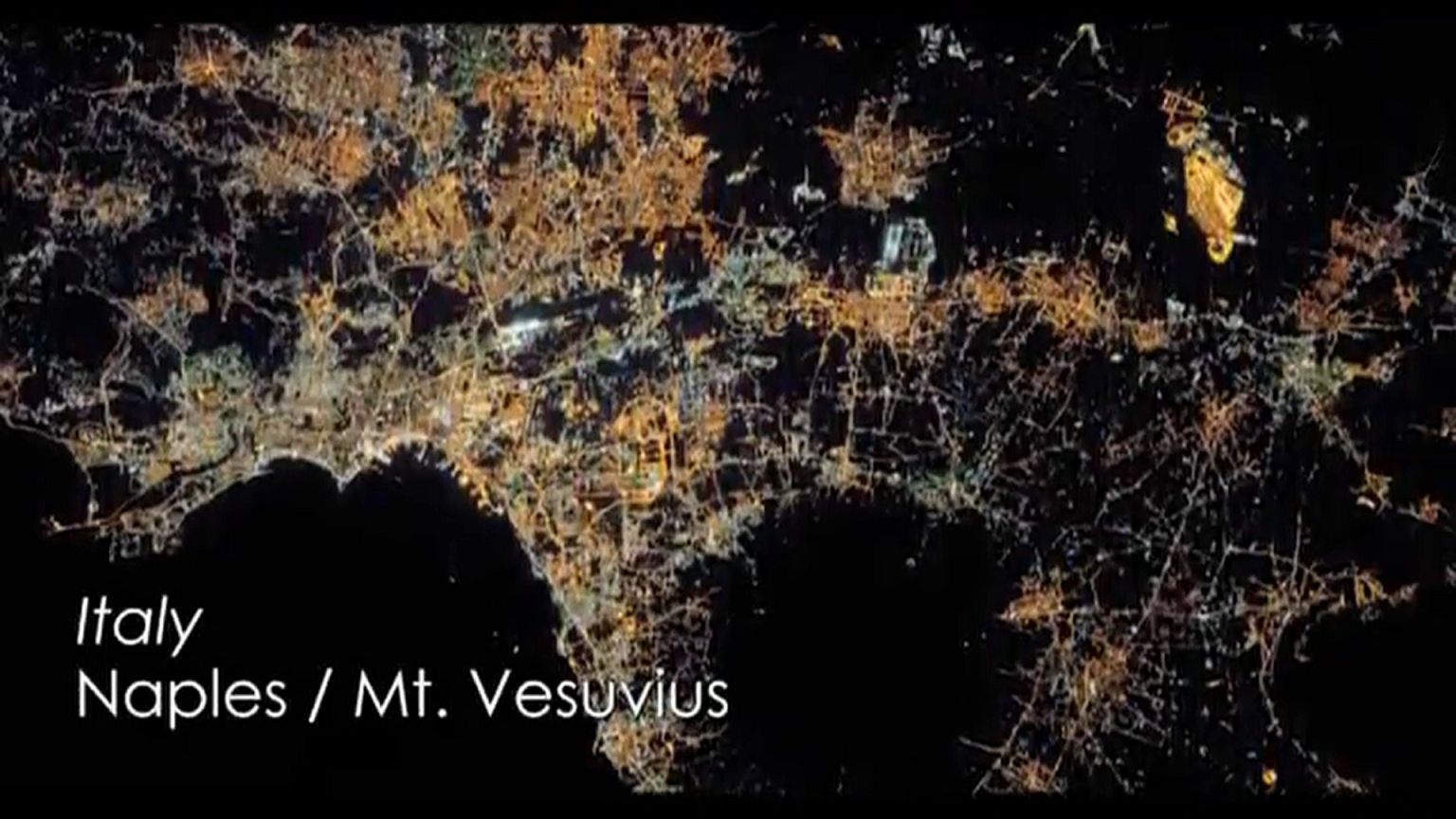 One of the images of Naples