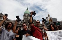 "No disparen a la prensa" piden los reporteros en Argentina