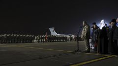 L'Ukraine et le Donbass accueillent leurs héros de guerre