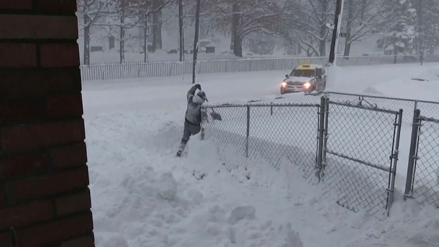 Nevadas récord y temperaturas extremas en América del Norte