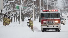 Nevão em Erie bate recorde na Pensilvânia 