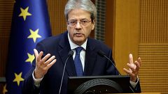 Gentiloni in conferenza stampa