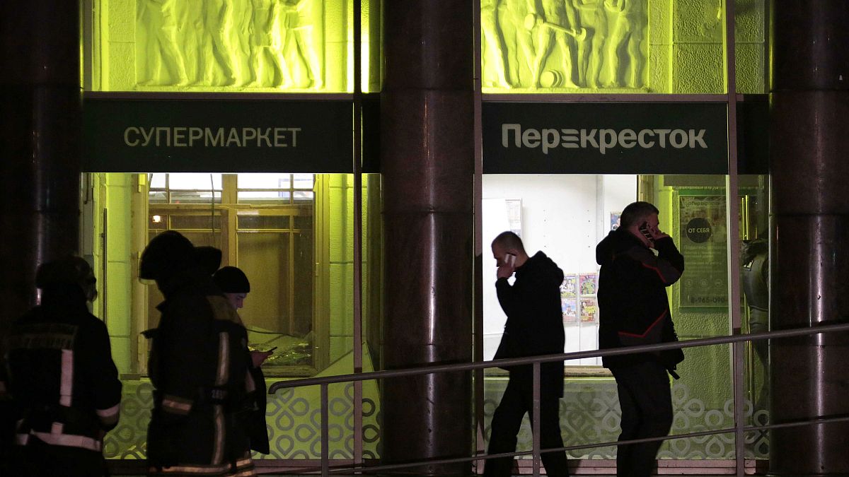 Putin: St Petersburg supermarket bombing 'an act of terrorism'  