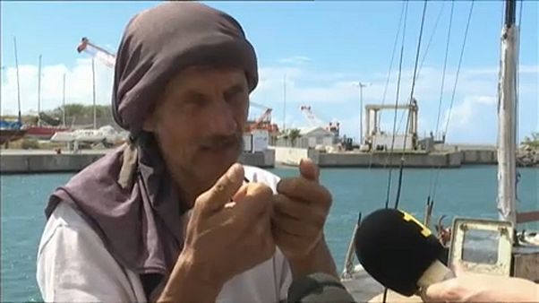 Rescatado tras naufragar siete meses en el Oceáno índico Rescatado tras naufragar siete meses en el Oceáno índico