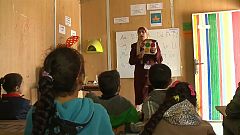 Giordania: bimbi siriani a scuola nel campo di Zaatari 
