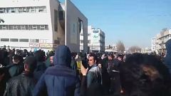 تظاهرات در چند شهر استان خراسان رضوی 