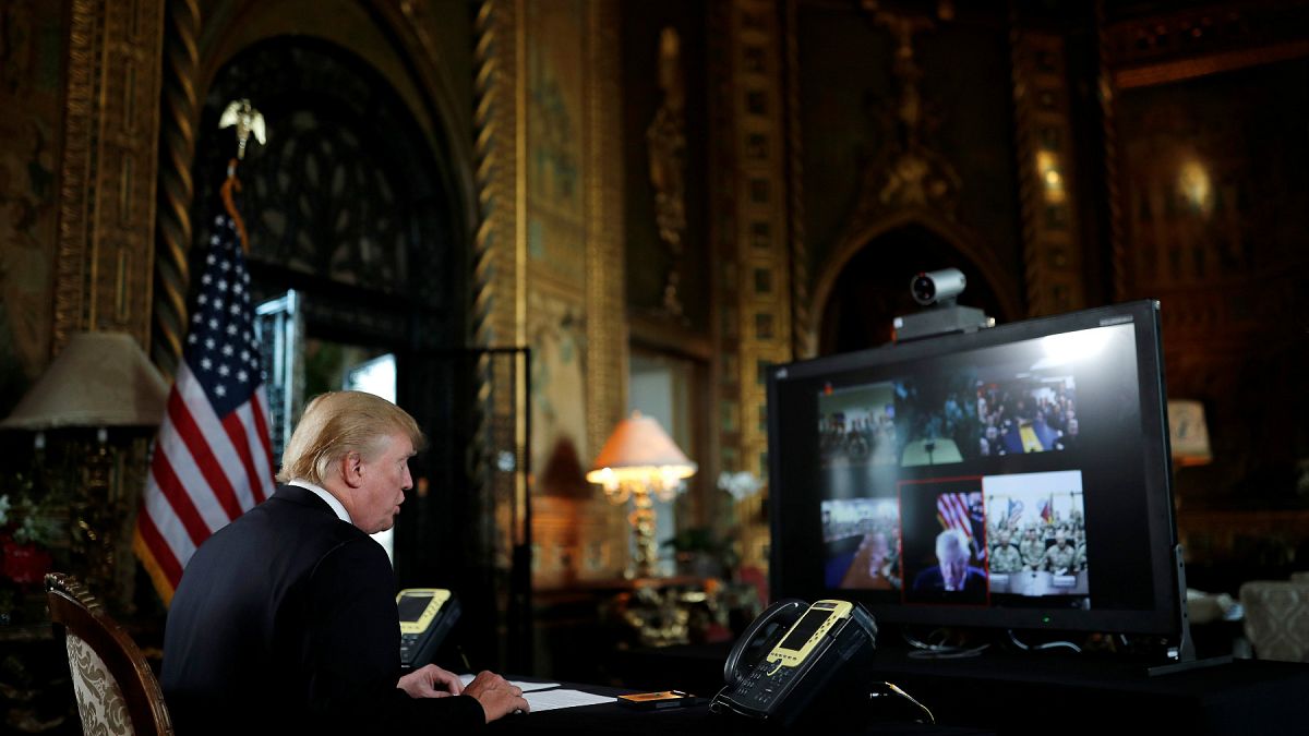 Görüntülerle Trump'ın dünya sahnesindeki ilk yılı