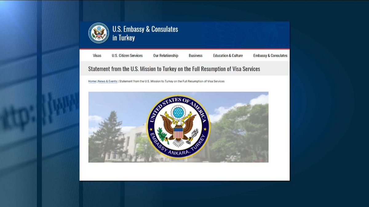 ABD ile Türkiye arasındaki vize krizi sonlandı