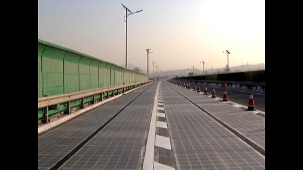 China constrói estrada fotovoltaica China constrói estrada fotovoltaica
