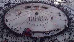 Çin'de Balıkçılık Festivali: En büyük balık rekor fiyata satıldı