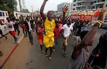 Liberia : les partisans de George Weah fêtent sa victoire