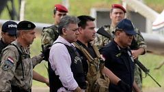 Jarvis Pavão foi repatriado entre fortes medidas de segurança