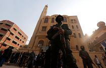 داعش يعلن مسؤوليته عن الهجوم على كنيسة مارمينا جنوب القاهرة