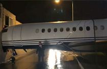 jet reportedly owned by Lord Ashcroft crashed into Malta
