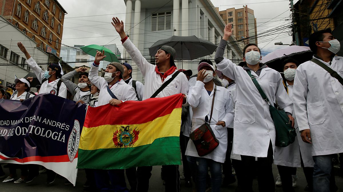 Nueva ola de protestas de médicos en Bolivia