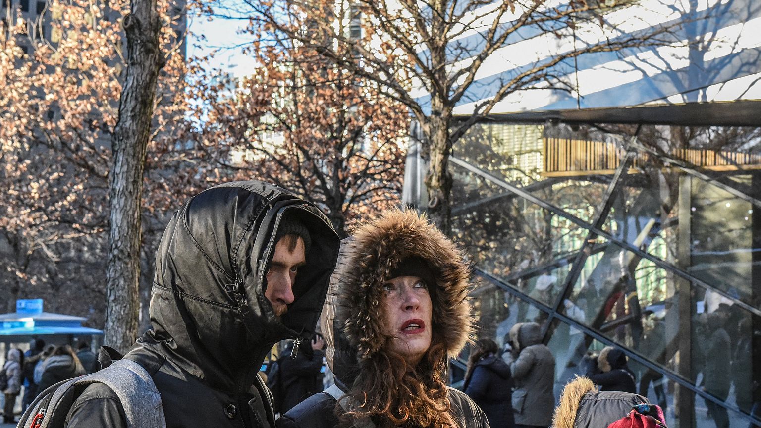 ABD'nin kuzeyindeki soğuk hava dalgası New York'ta etkili oldu