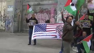 Megint tüntettek Jeruzsálem miatt