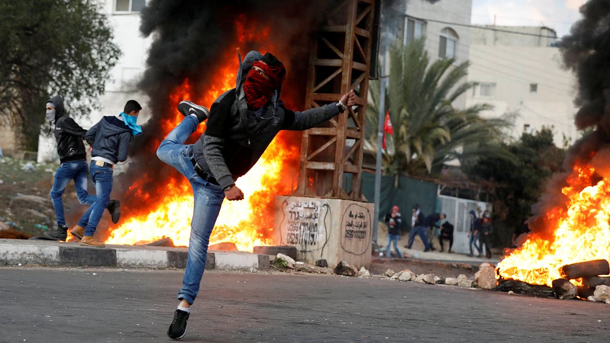 احتجاجات في غزة والضفة رفضا لقرار ترامب بشأن القدس 