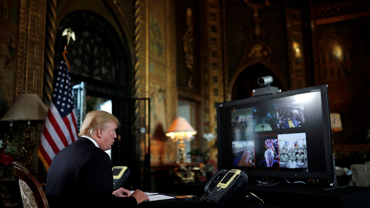 No comment: Trump