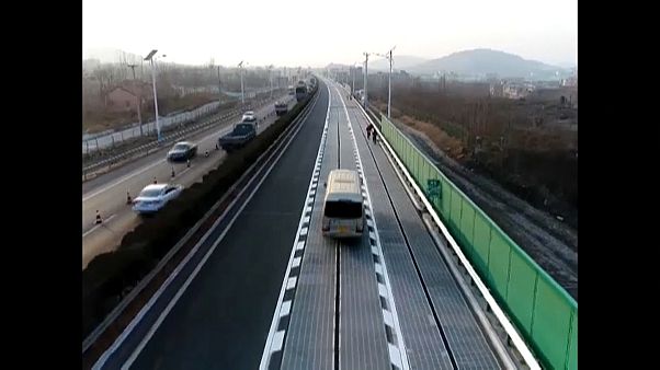China eröffnet Solarstraße China eröffnet Solarstraße