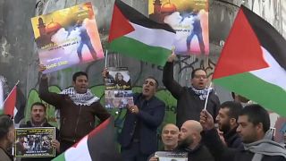 Filistin: Kudüs protestosunda çok sayıda gösterici yaralandı
