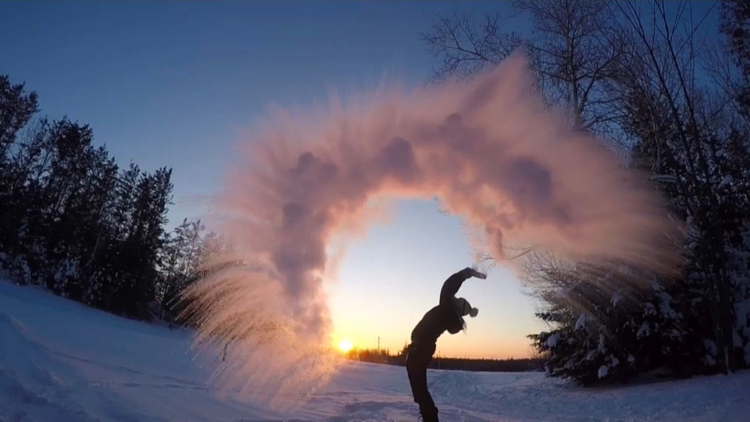 Freezing weather grips northern United States