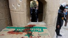 شاهد بالفيديو: لحظة إطلاق النار على مهاجم كنيسة مارمينا في مصر 