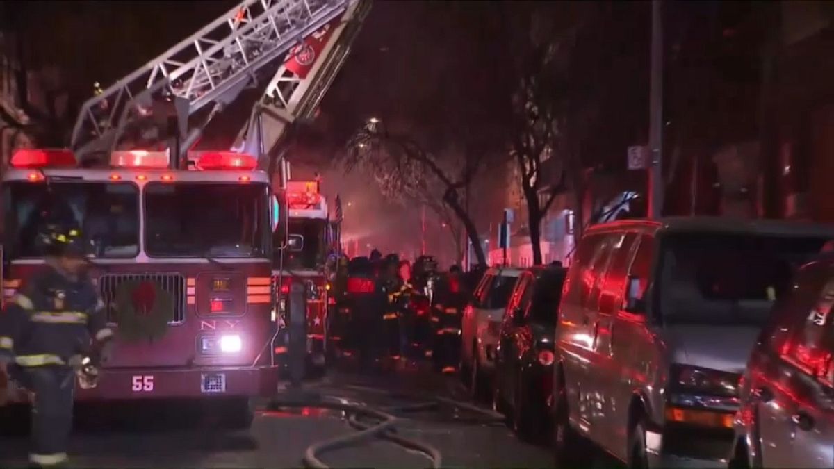 Крупнейший пожар в Нью-Йорке спровоцировал ребенок