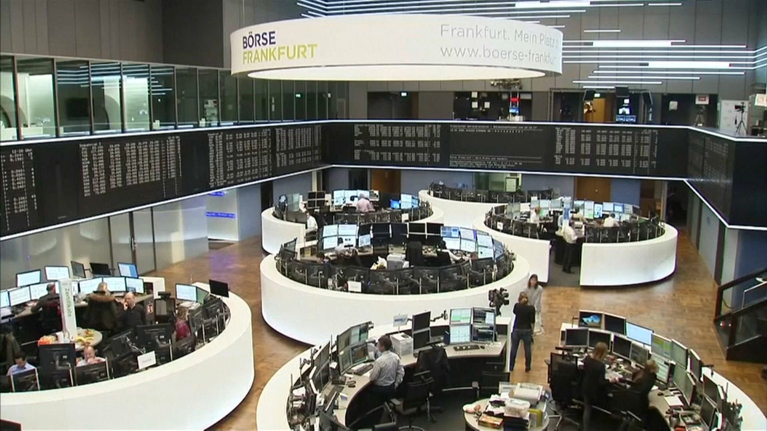 Dax schafft sattes Jahresplus