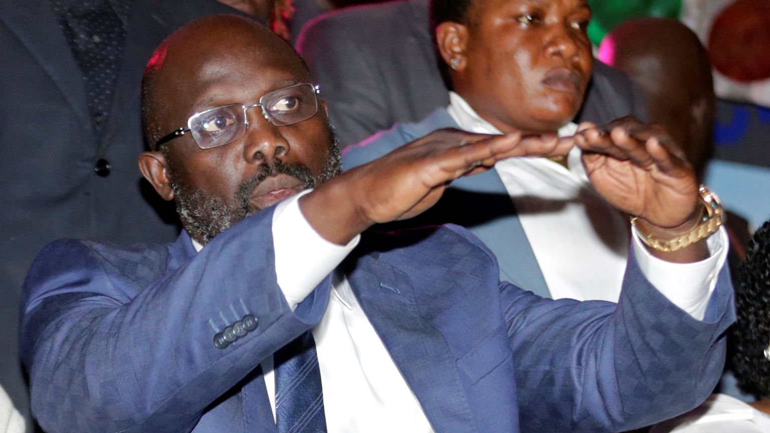George Weah é o novo presidente da Libéria