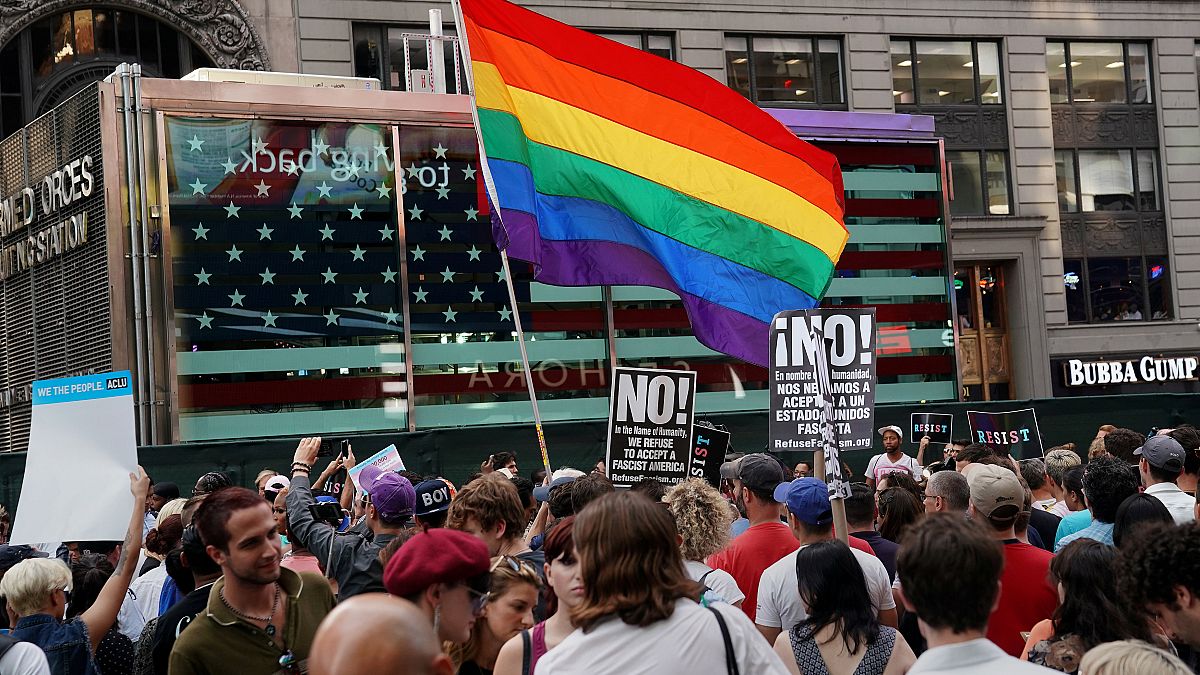 Transgender Proteste USA