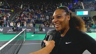 Serena Williams de retour sur les courts