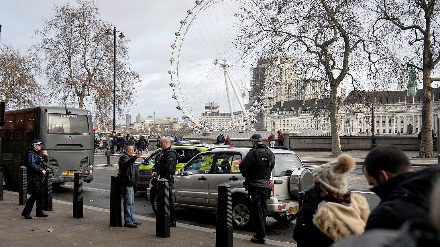 Les rues de Londres sous haute protection pour le Réveillon