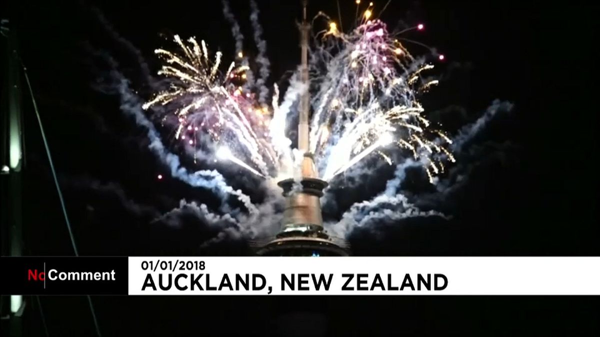 Yeni Zelanda 2018'e 'merhaba' dedi 