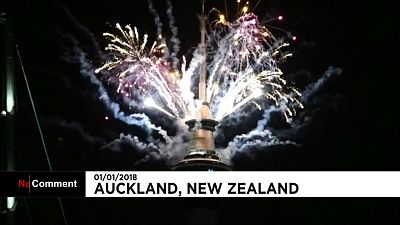 Yeni Zelanda 2018'e 'merhaba' dedi