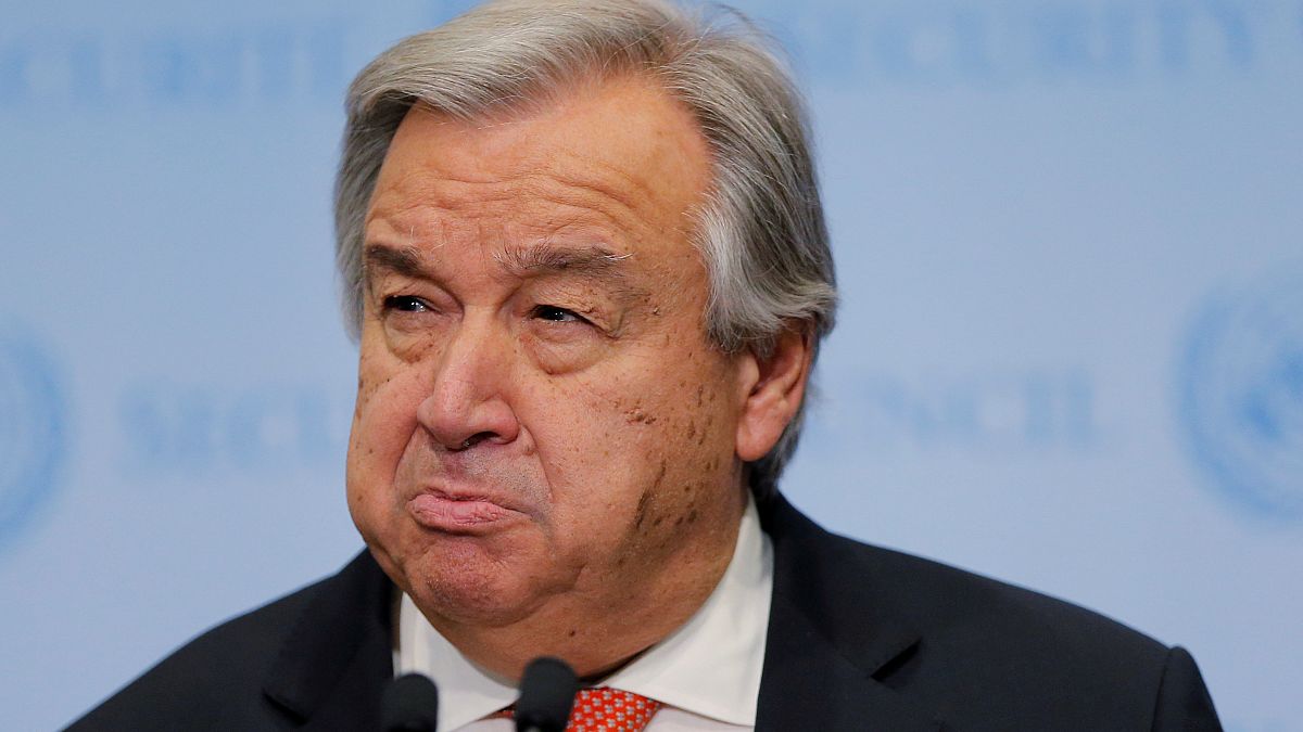 UN chief issues 'red alert'