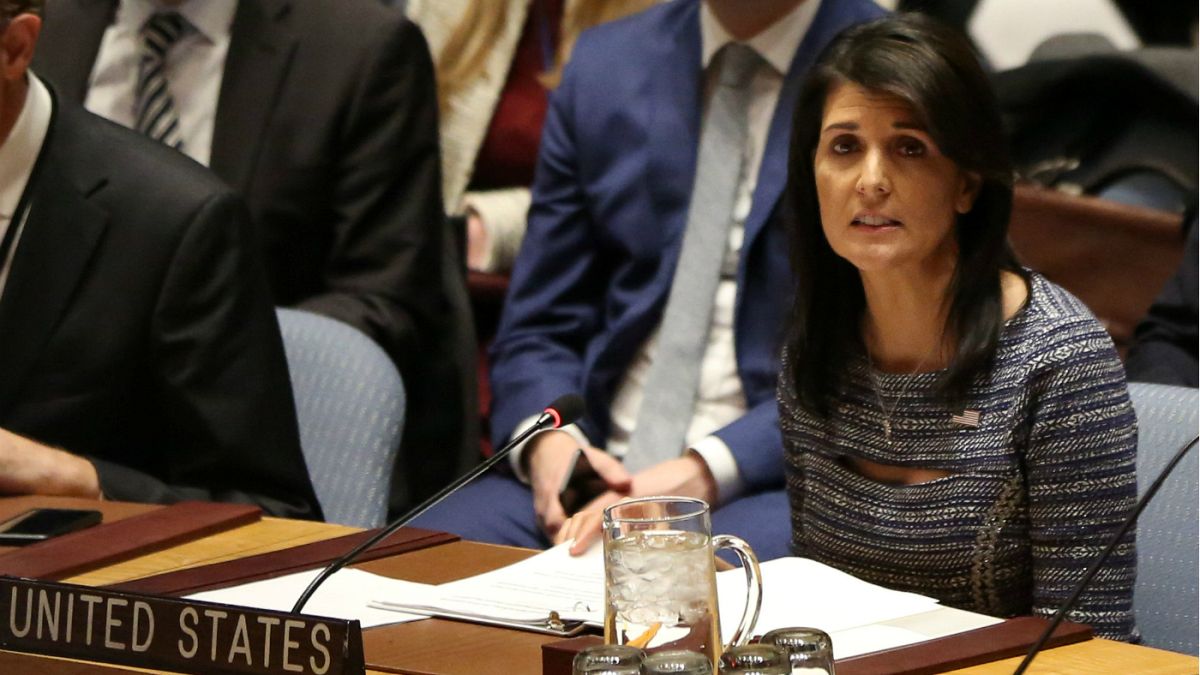 سفیر آمریکا در سازمان ملل: دولت ایران در برابر آزمون مردم قرار دارد
