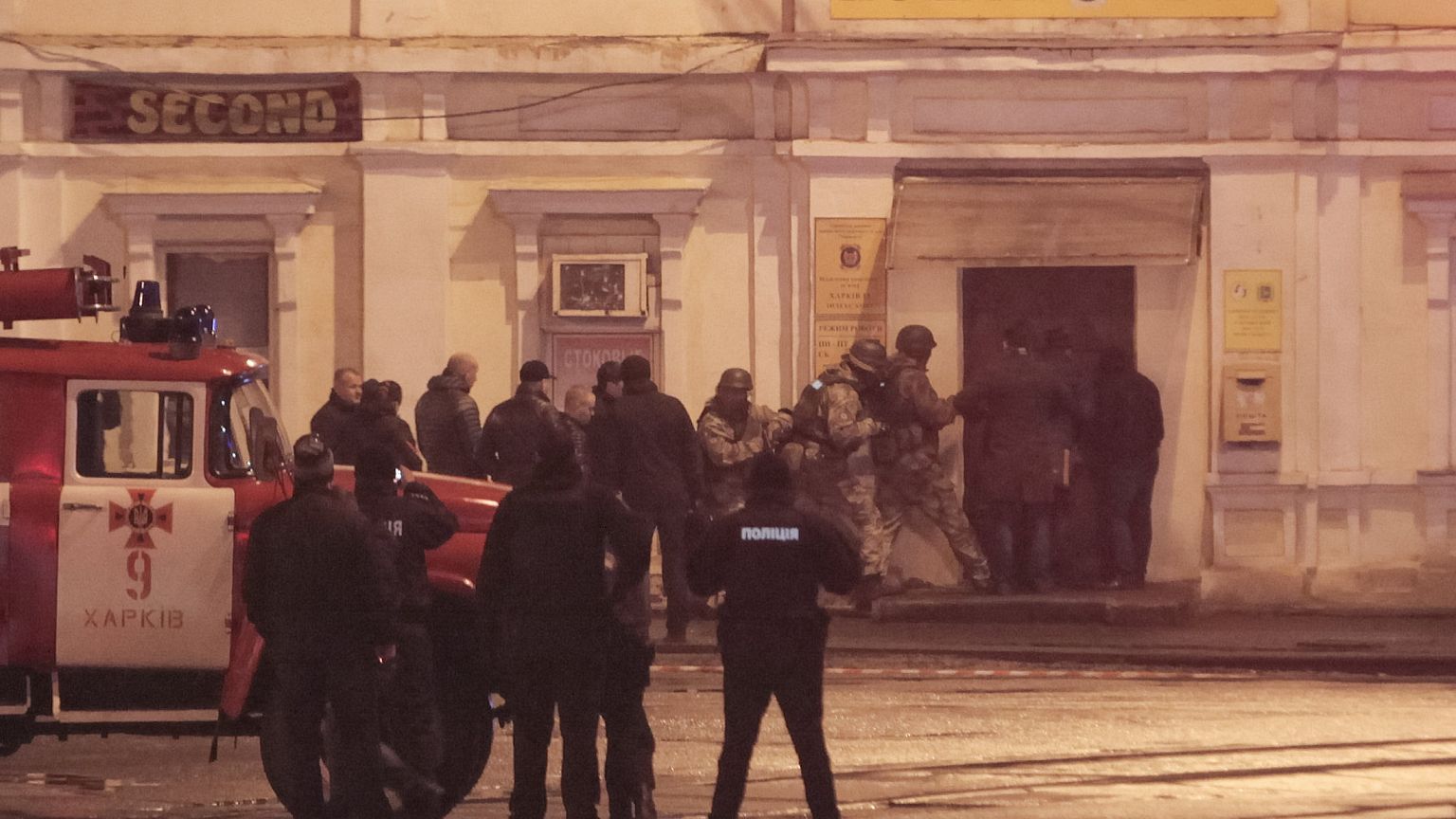 Aίσιο τέλος στην ομηρία στο Χάρκοβο
