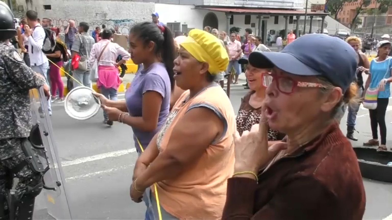 Venezuela'da halk öfkeli 
