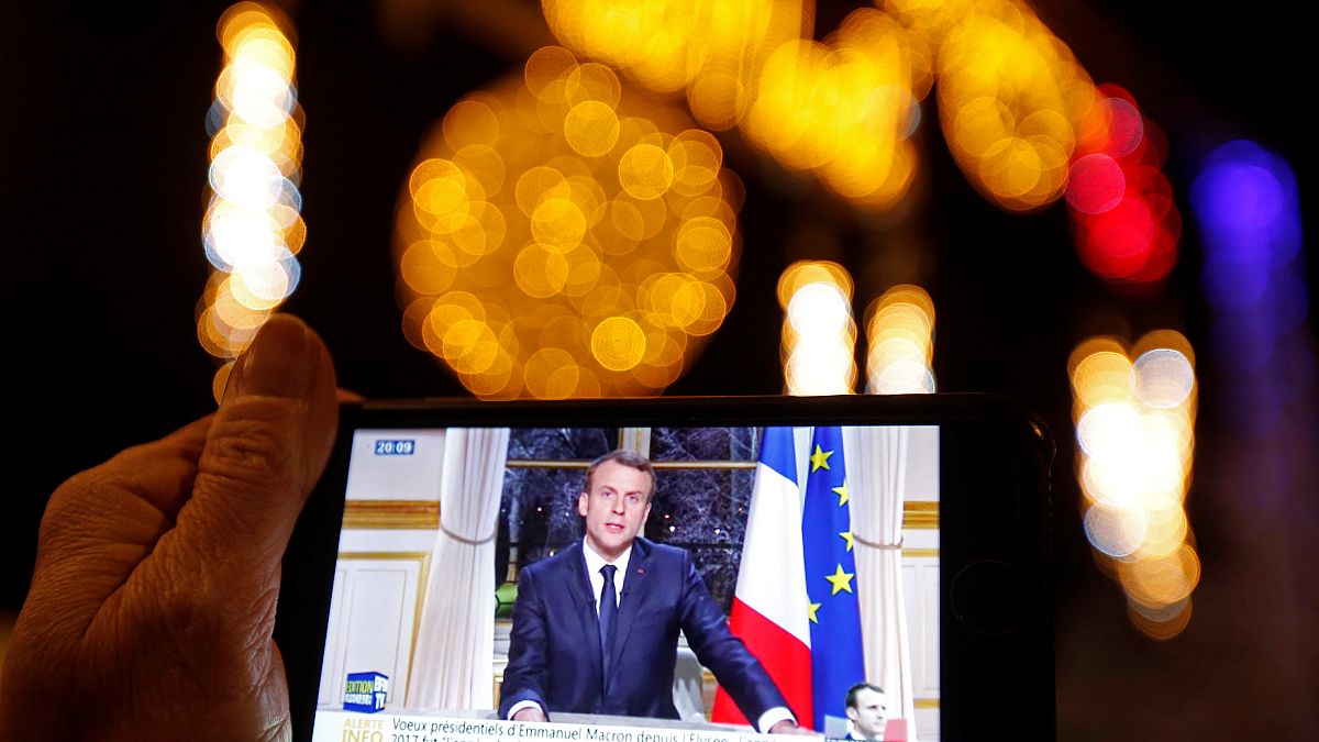 Emmanuel Macron : les premiers voeux