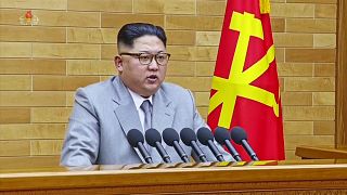 Kim Jong Un delivered his speech on New Year's Day