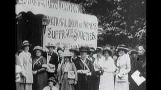 Great Britain and Ireland began to grant women the right to vote in 1918