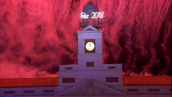 Europa de la bienvenida al nuevo año Europa de la bienvenida al nuevo año
