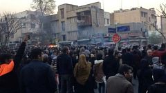 People protest in Tehran