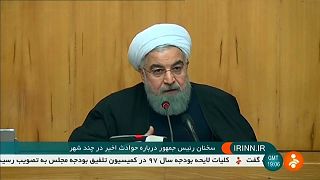 Proteste mit 10 Toten im Iran: Ruhani warnt Trump