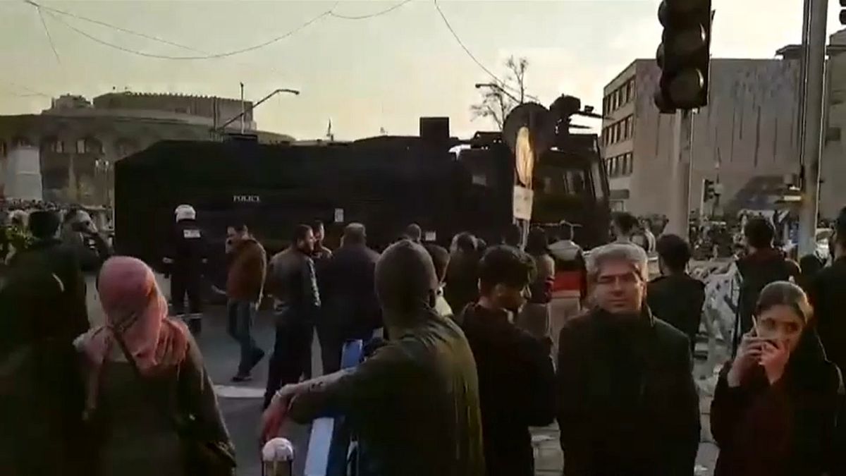 Ten people killed in Iran protests on Sunday, state television reports